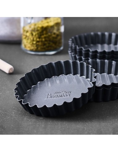SET DE 6 MOULES À TARTELETTES AVEC...
