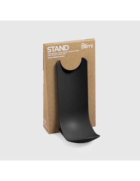 REPOSE-CUILLÈRE STAND NOIR - BLIMPLUS