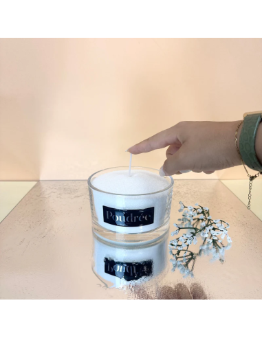 BOUGIE EN PERLE DE CIRE 500 G...