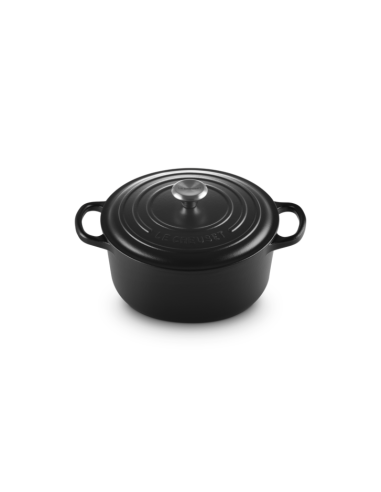COCOTTE RONDE EN FONTE ÉMAILLÉE AVEC...