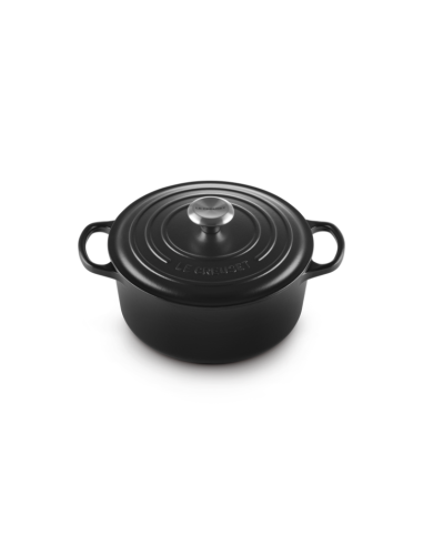 COCOTTE RONDE EN FONTE ÉMAILLÉE AVEC...