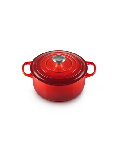 COCOTTE RONDE EN FONTE ÉMAILLÉE 24 CM...