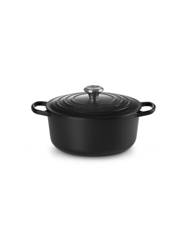 COCOTTE RONDE EN FONTE ÉMAILLÉE AVEC...