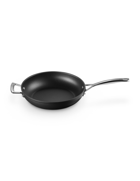 SAUTEUSE ANTI-ADHÉRENT LES FORGÉES AVEC POIGNÉE D'ASSISTANCE 28 CM - LE CREUSET