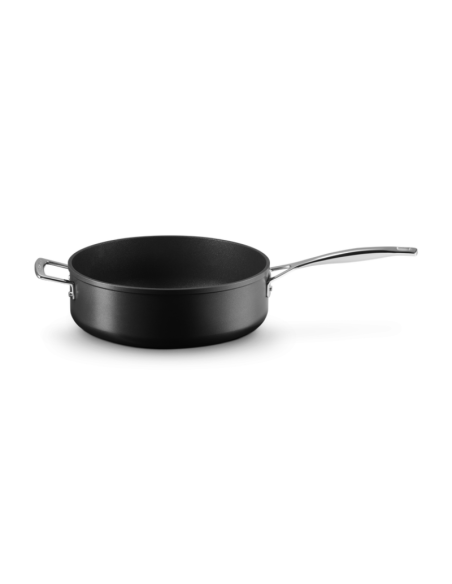 SAUTEUSE À BORD DROIT ANTI-ADHÉRENTE LES FORGÉES AVEC POIGNÉE D'ASSISTANCE 28 CM - LE CREUSET