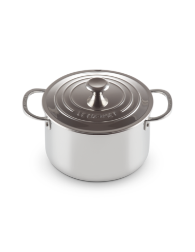 COCOTTE INOX SIGNATURE AVEC COUVERCLE...