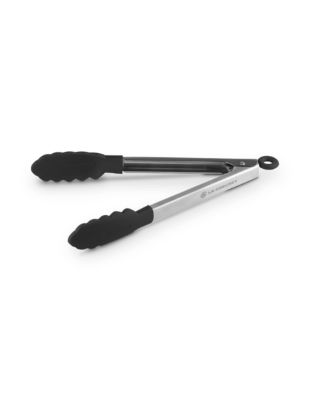 PINCES EN SILICONES NOIRES MAT 23 CM - LE CREUSET