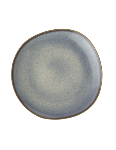 ASSIETTE PLATE "LAVE" BEIGE -...