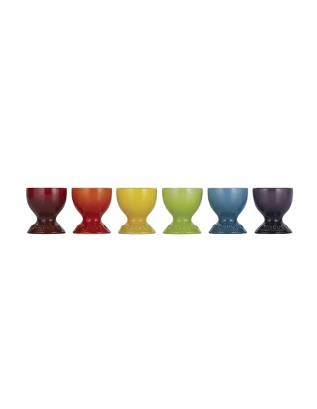 SET DE 6 COQUETIERS ARC-EN-CIEL - LE CREUSET