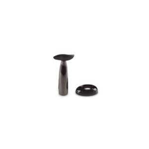 TIRE-BOUCHON AVEC COUPE-CAPSULE GS-300 MODÈLE DE TABLE NICKEL NOIR - LE CREUSET