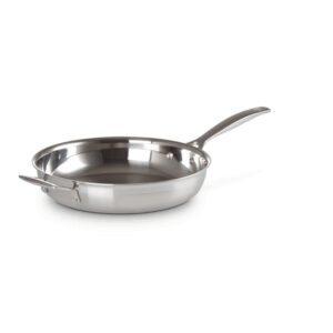 POÊLE EN INOX AVEC POIGNÉE D'ASSISTANCE 28 CM - LE CREUSET