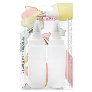 SET DE 2 BOUTEILLES À DÉCORER - SCRAPCOOKING