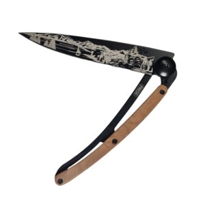 COUTEAU TATTOO DE POCHE 37G « SUISSE » - DEEJO