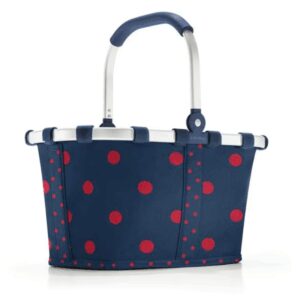 PANIER DE COURSE CARRYBAG XS MINI MIXED DOTS RED - REISENTHEL