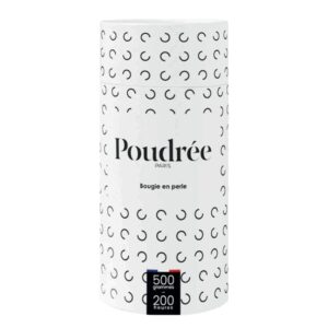 BOUGIE EN PERLE DE CIRE 500 G - POUDRÉE PARIS