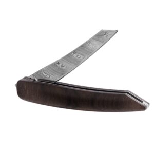 COUTEAU DE POCHE DAMASSÉ NOYER - SKNIFE