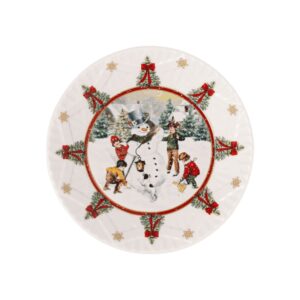 GRANDE ASSIETTE CREUSE "BONHOMME DE NEIGE" - VILLEROY & BOCH