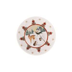 PETITE ASSIETTE CREUSE "BONHOMME DE NEIGE" - VILLEROY & BOCH