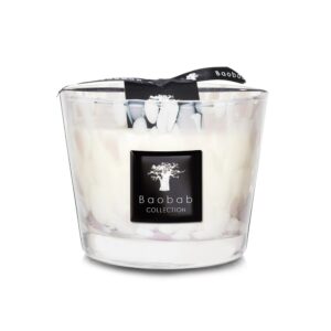 BOUGIE WHITE PEARLS "PEARLS" - BAOBAB