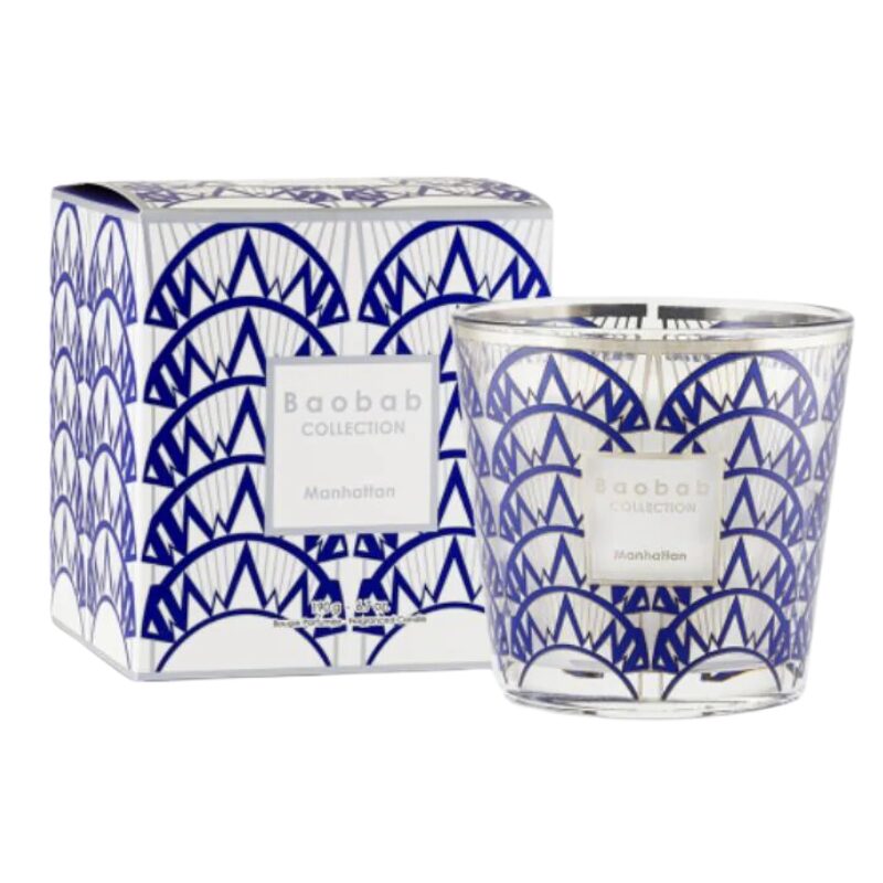 BOUGIE PARFUMÉE MY FIRST "MANHATTAN" MAX 8 - BAOBAB BOUGIE PARFUMÉE MY FIRST "MANHATTAN" MAX 8 - BAOBAB