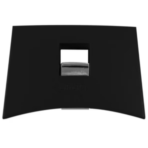 POIGNÉE PLATE AMOVIBLE MUTINE NOIRE - CRISTEL