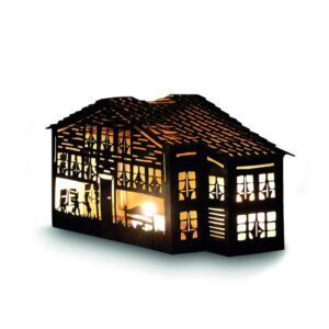 LANTERNE "CHÂLET" MIDI - LUMIÈRE DES ALPES