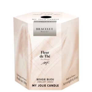 BOUGIE BIJOU SURPRISE BRACELET ARGENT 180 G - MY JOLIE CANDLE