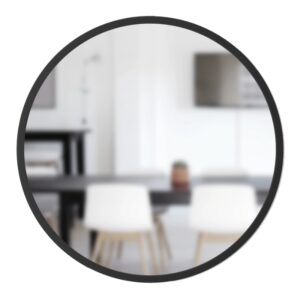 MIROIR "HUB" NOIR - UMBRA