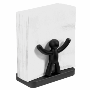 PORTE-SERVIETTES "BUDDY" NOIR - UMBRA