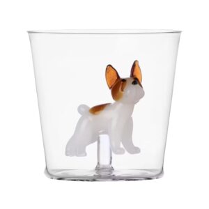 VERRE CHIEN BULLDOG FRANCAIS - ICHENDORF