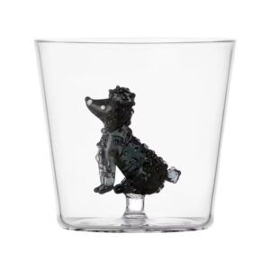 VERRE CHIEN CANICHE - ICHENDORF