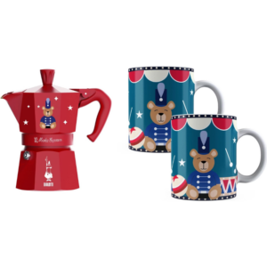 CAFETIÈRE MOKA EXPRESS 6 TASSES + 2 MUGS - BIALETTI