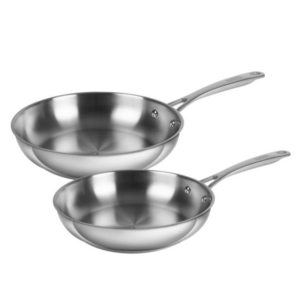SET DE POÊLES À FRIRE ALLROUND Ø 24 CM + 28 CM (SANS REVÊTEMENT) - KUHN RIKON
