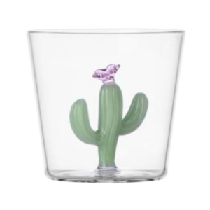VERRE CACATOES ROSE - ICHENDORF