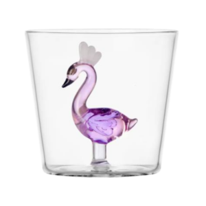 VERRE FLAMANT ROSE - ICHENDORF