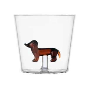 VERRE CHIEN BASSET - ICHENDORF