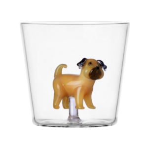 VERRE CHIEN CARLIN - ICHENDORF