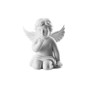 ANGE BAISE-MAIN EN PORCELAINE BLANCHE MATE - ROSENTHAL