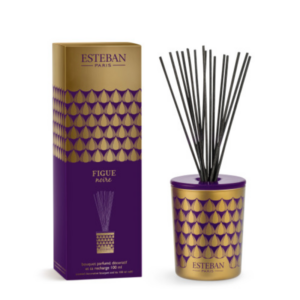 BOUQUET PARFUMÉ DÉCORATIF FIGUE NOIRE RECHARGEABLE 100 ML - ESTÉBAN