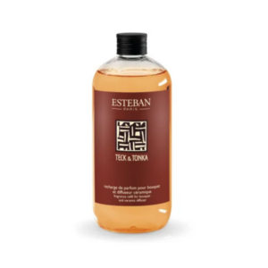 RECHARGE POUR BOUQUET PARFUMÉ TECK & TONKA 500 ML - ESTÉBAN