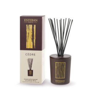 BOUQUET PARFUMÉ DÉCORATIF CÈDRE RECHARGEABLE 100 ML - ESTÉBAN