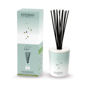 BOUQUET PARFUMÉ DÉCORATIF PUR LIN RECHARGEABLE 100 ML - ESTÉBAN
