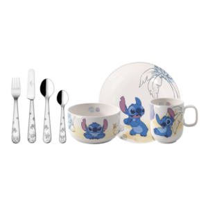 SET DE VAISSELLE POUR ENFANT DISNEY STITCH 7 PIÈCES - VILLEROY & BOCH