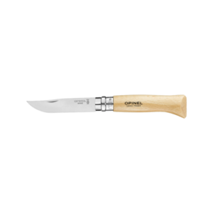 COUTEAU DE POCHE AVEC MANCHE EN HÊTRE ET LAME INOX N°08 - OPINEL