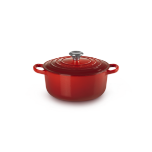 COCOTTE RONDE EN FONTE ÉMAILLÉE 20 CM - LE CREUSET