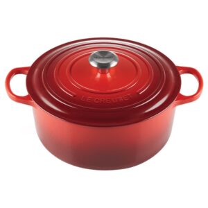 COCOTTE RONDE SIGNATURE EN FONTE 28 CM - LE CREUSET