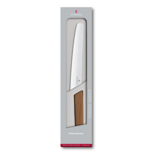 COUTEAU À PAIN ET POUR PÂTISSIER SWISS MODERN 22 CM - VICTORINOX
