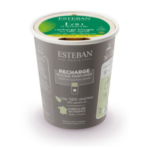 RECHARGE POUR BOUGIE PARFUMÉE EAU D'AMAZONIE 180 G - ESTÉBAN