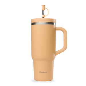TRAVEL CUP ISOTHERME 900 ML AVEC PAILLE - QWETCH