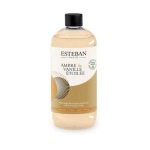 RECHARGE POUR BOUQUET PARFUMÉ AMBRE & VANILLE ÉTOILÉE 500 ML - ESTÉBAN